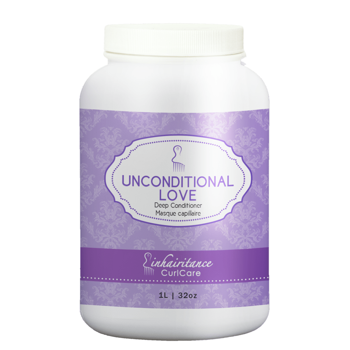 BACKBAR - Inhairitance CurlCare UNCONDITIONAL LOVE Deep Conditioner - 1L - Inhairitance Curl Spa