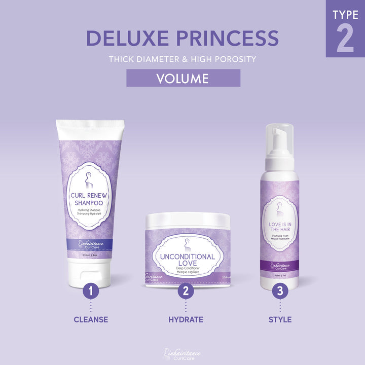 Curl ID Kit - Deluxe Princess Type 2 - Inhairitance Curl Spa