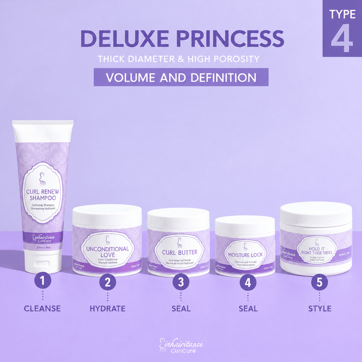 Curl ID Kit - Deluxe Princess Type 4 - Inhairitance CurlCare