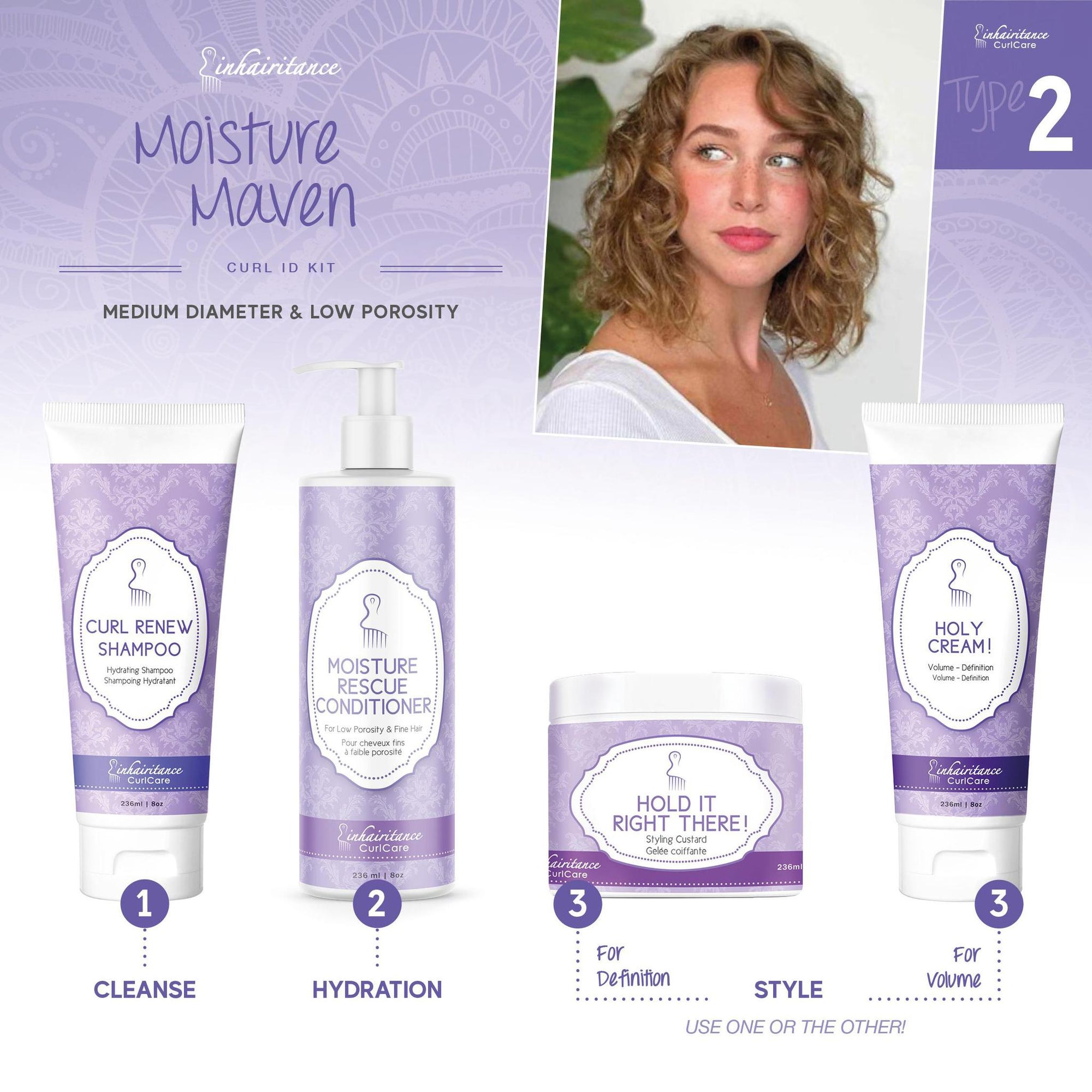 Curl ID Kit - Moisture Maven - Inhairitance Curl Spa