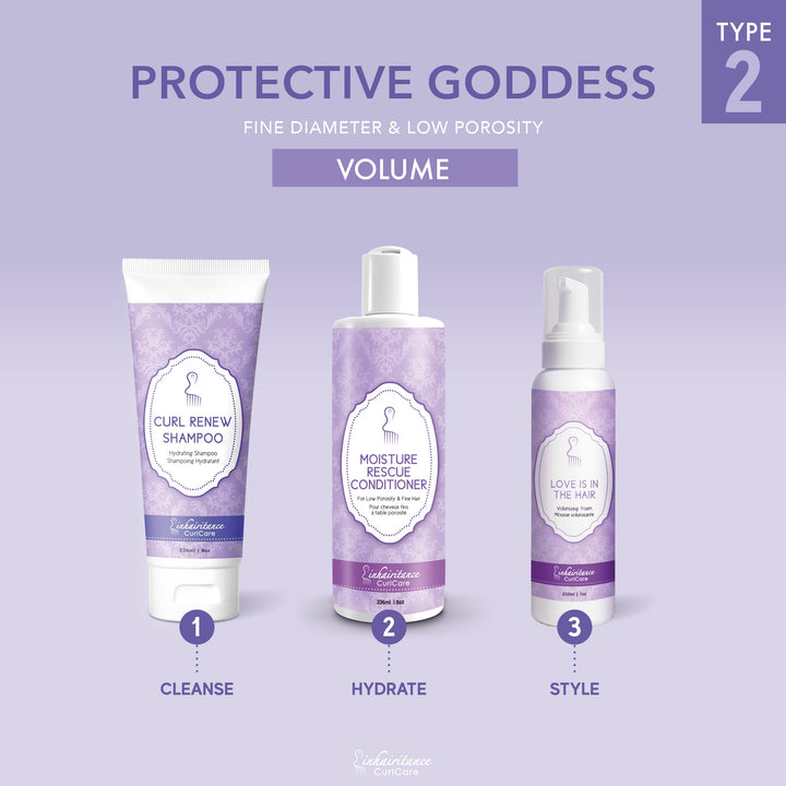 Curl ID Kit - Protective Goddess Type 2 - Inhairitance Curl Spa