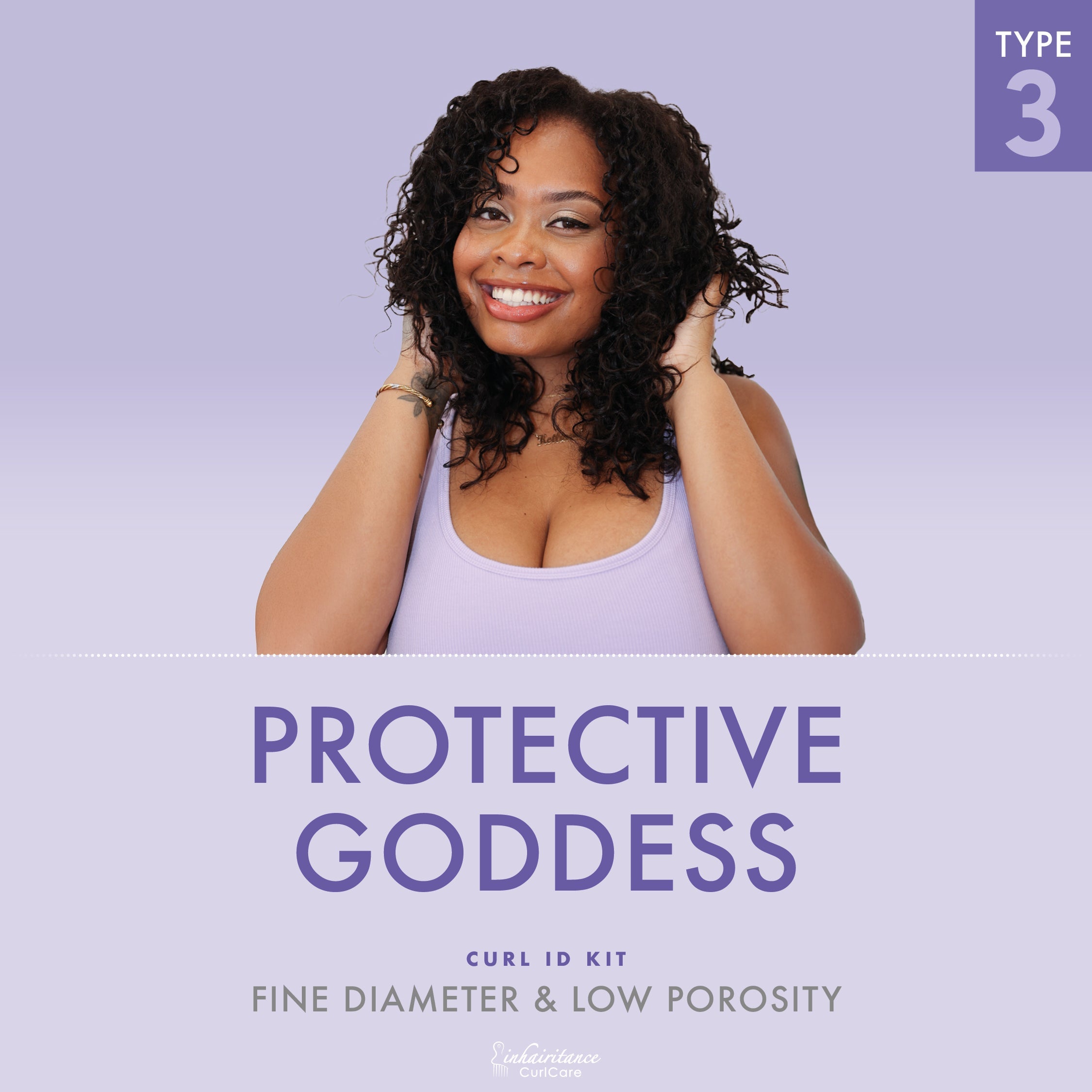 Curl ID Kit - Protective Goddess Type 3 – Inhairitance Curl Spa