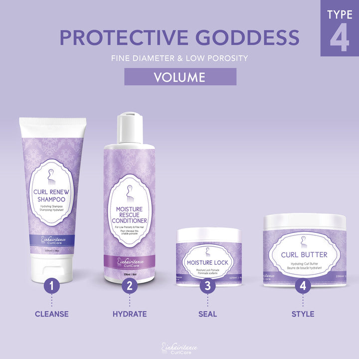 Curl ID Kit - Protective Goddess Type 4 - Inhairitance Curl Spa