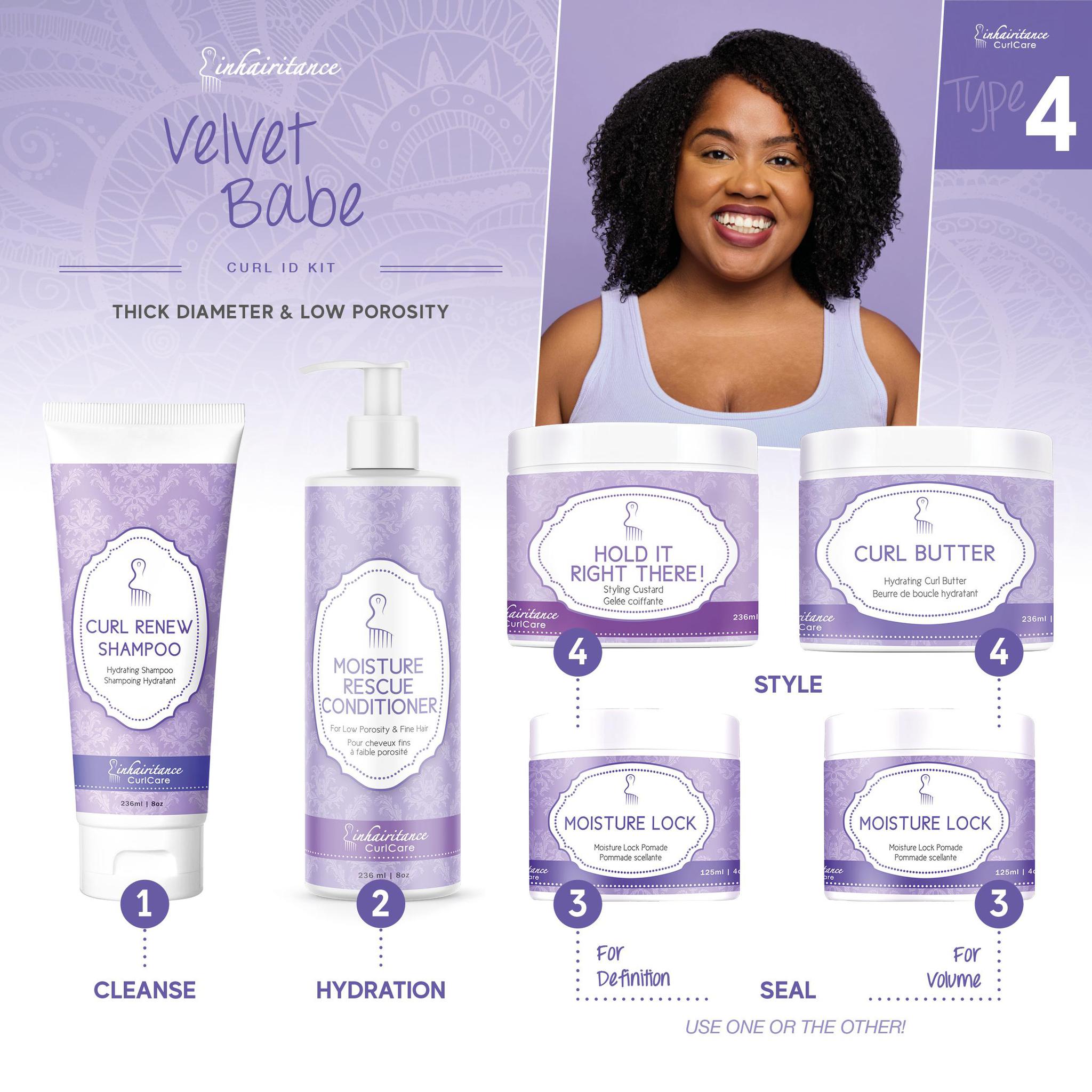 Curl ID Kit - Velvet Babe - Inhairitance Curl Spa