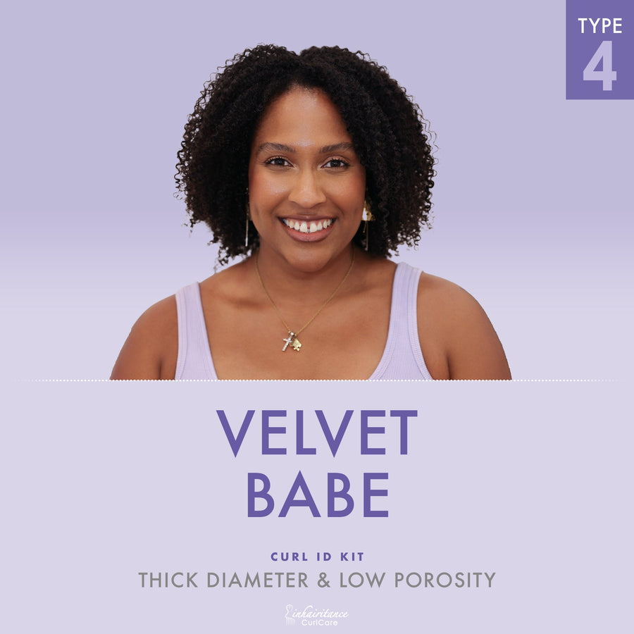 Curl ID Kit - Velvet Babe Type 4 - Inhairitance Curl Spa