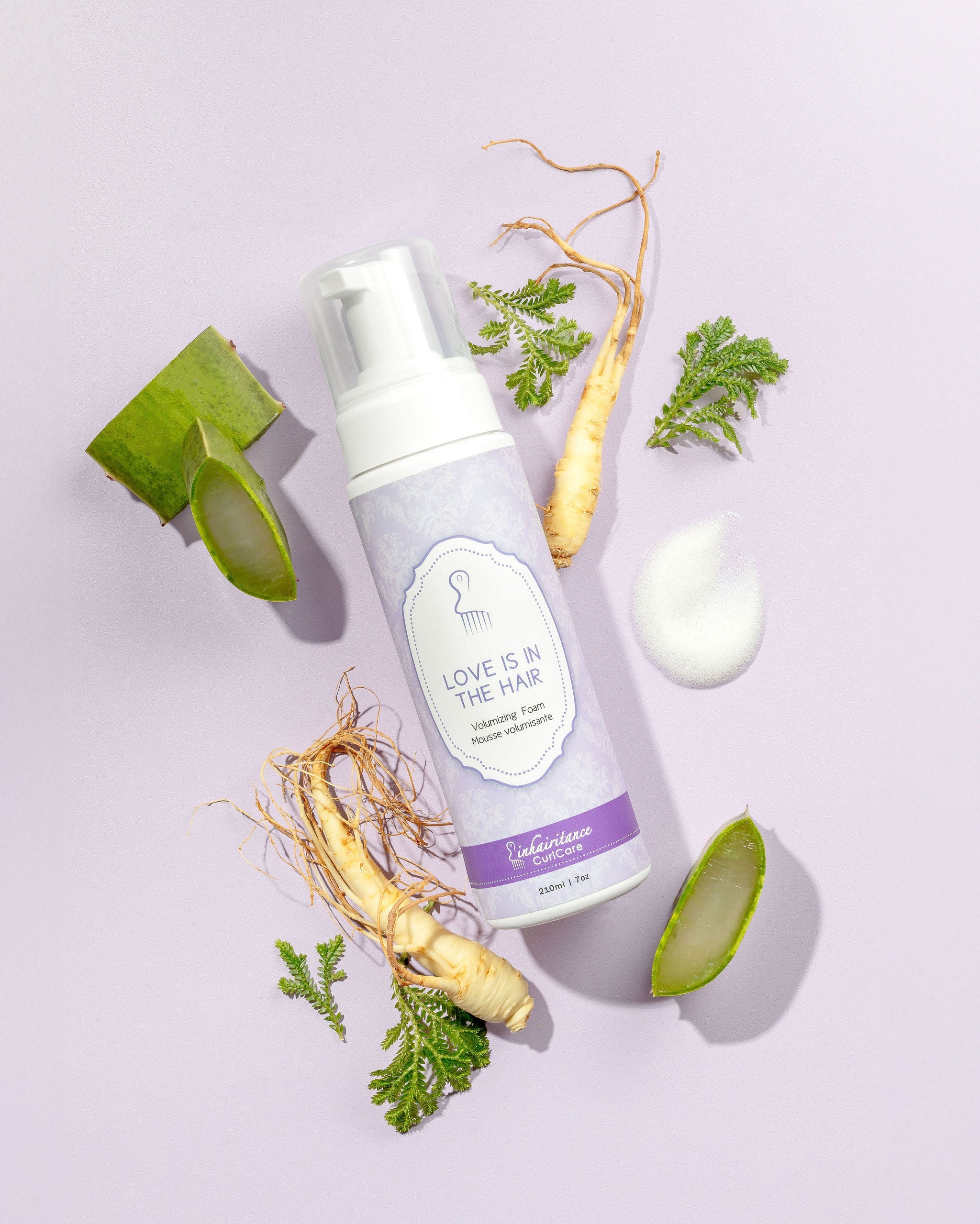 Love is in the Hair Mousse - Inhairitance Curl Spa