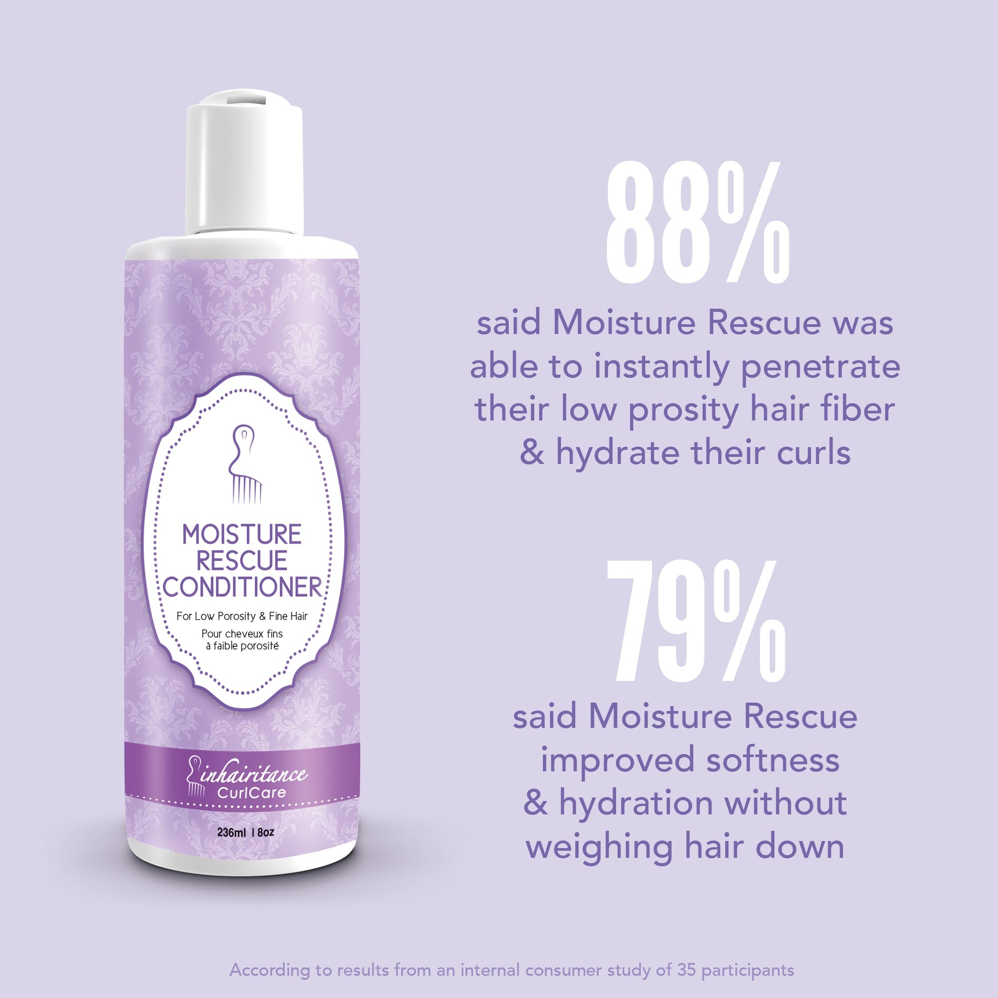 Moisture Rescue Low Porosity Conditioner - Inhairitance Curl Spa