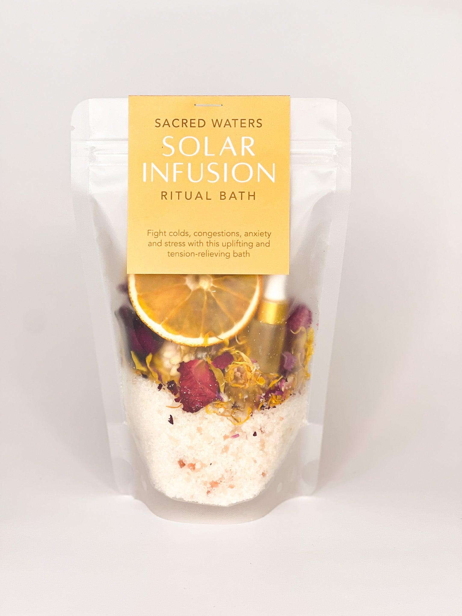 Solar Infusion Ritual Bath - Inhairitance Curl Spa